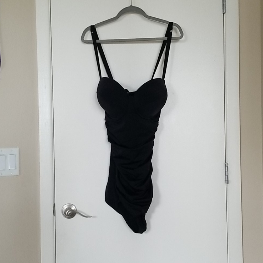 Torrid Size 3 Black One Piece Swimsuit